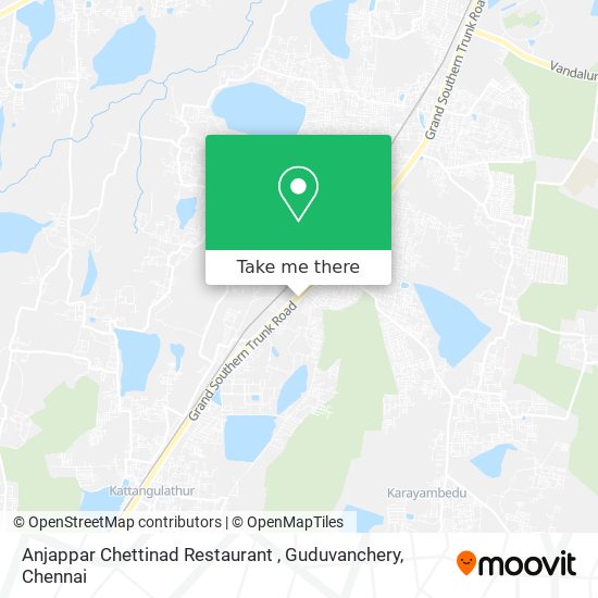Anjappar Chettinad Restaurant , Guduvanchery map