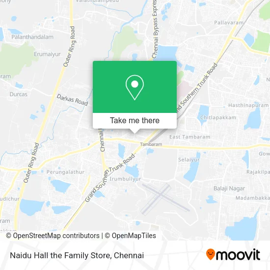 Naidu Hall the Family Store map