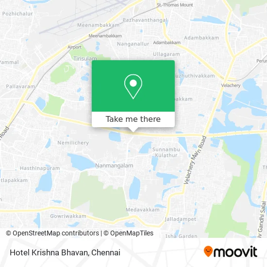 Hotel Krishna Bhavan map