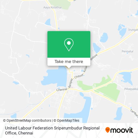 United Labour Federation Sriperumbudur Regional Office map