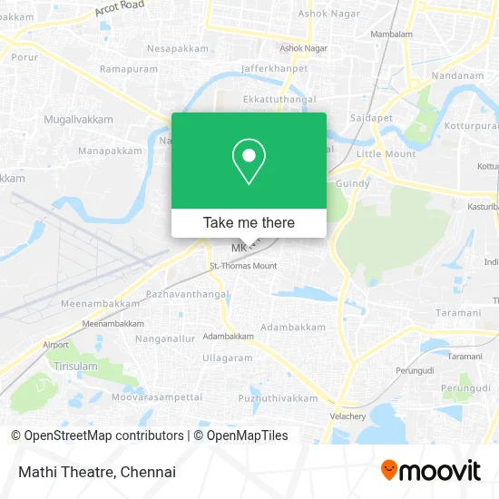 Mathi Theatre map