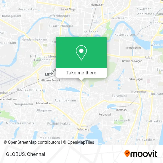 GLOBUS map
