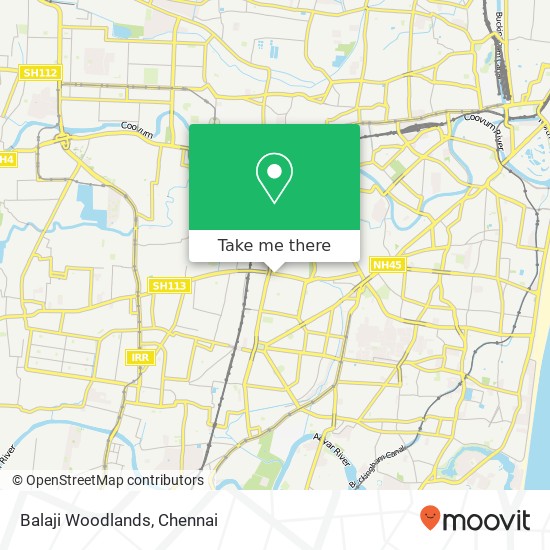 Balaji Woodlands map