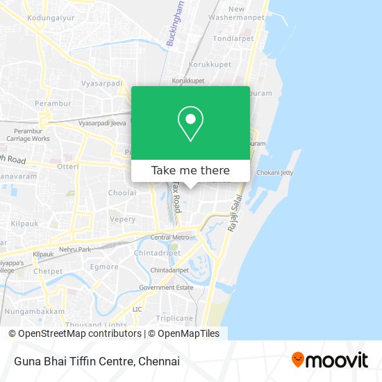 Guna Bhai Tiffin Centre map