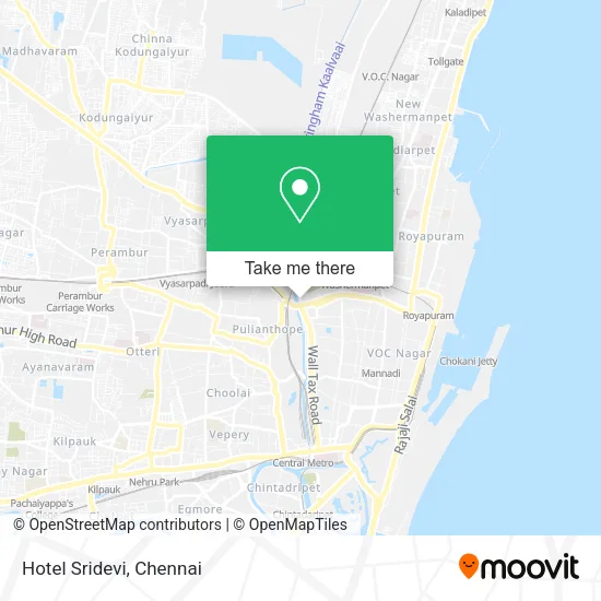 Hotel Sridevi map