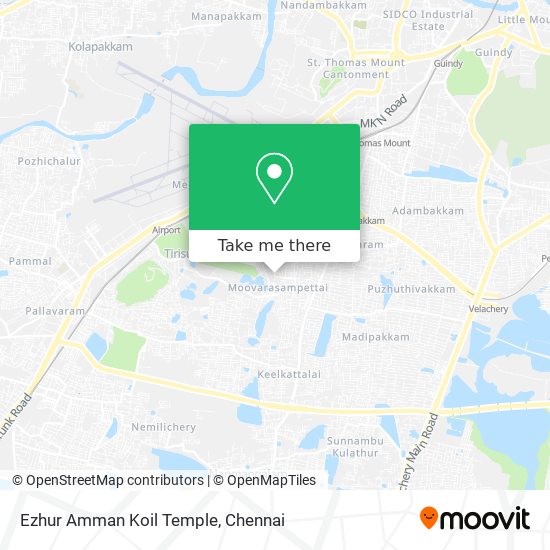 Ezhur Amman Koil Temple map