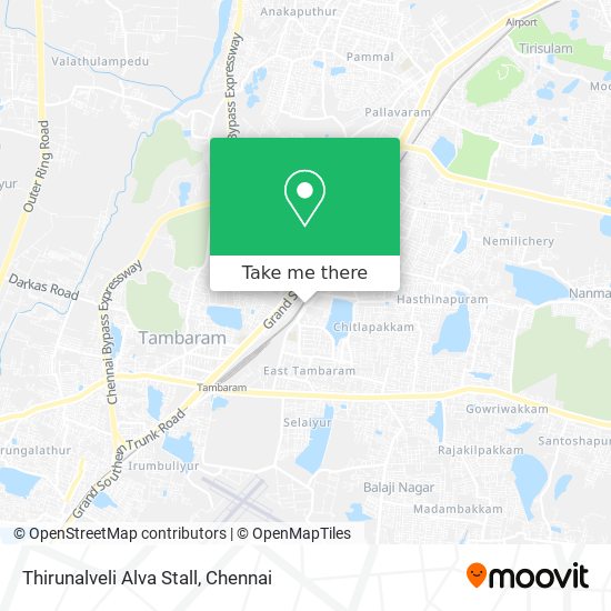 Thirunalveli Alva Stall map