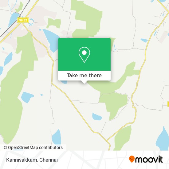 Kannivakkam map