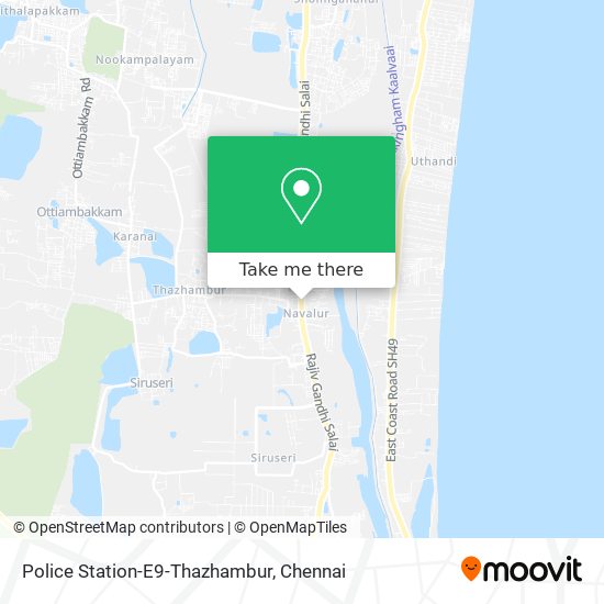 Police Station-E9-Thazhambur map