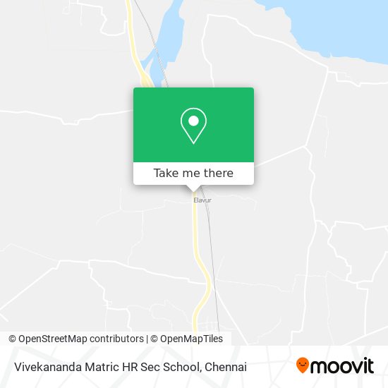Vivekananda Matric HR Sec School map
