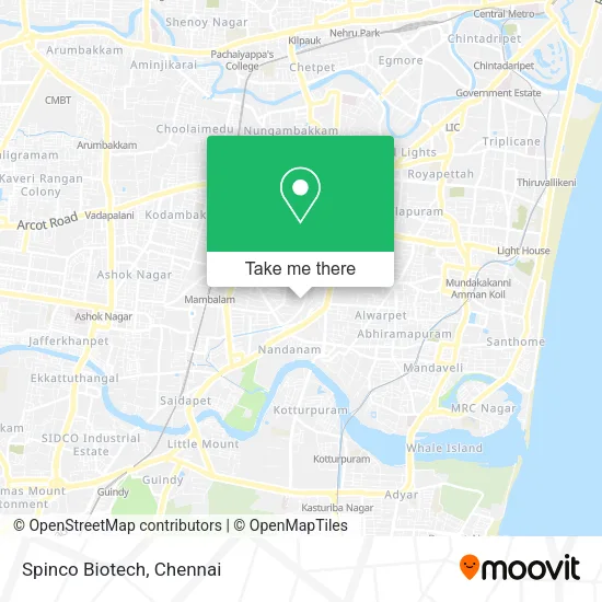 Spinco Biotech map