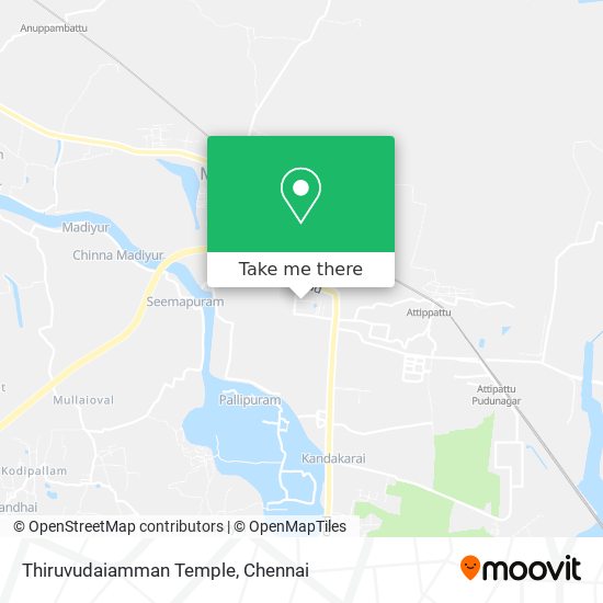 Thiruvudaiamman Temple map