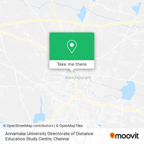 Annamalai University Directorate of Distance Education Study Centre map