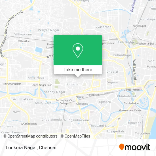 Lockma Nagar map