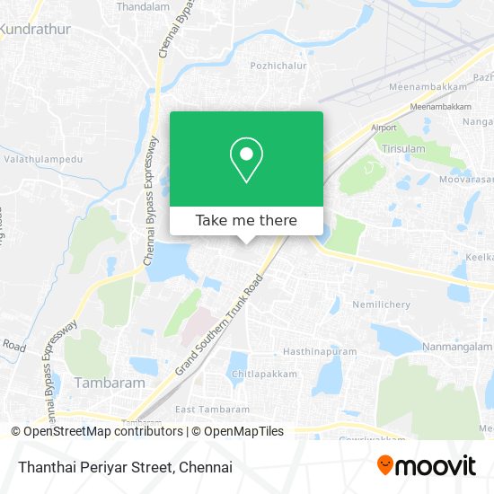 Thanthai Periyar Street map