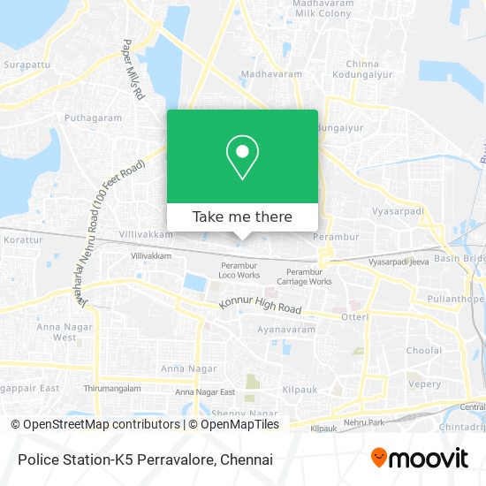Police Station-K5 Perravalore map
