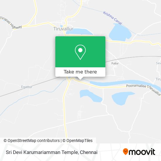 Sri Devi Karumariamman Temple map