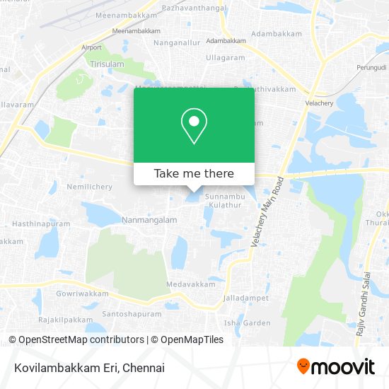 Kovilambakkam Eri map