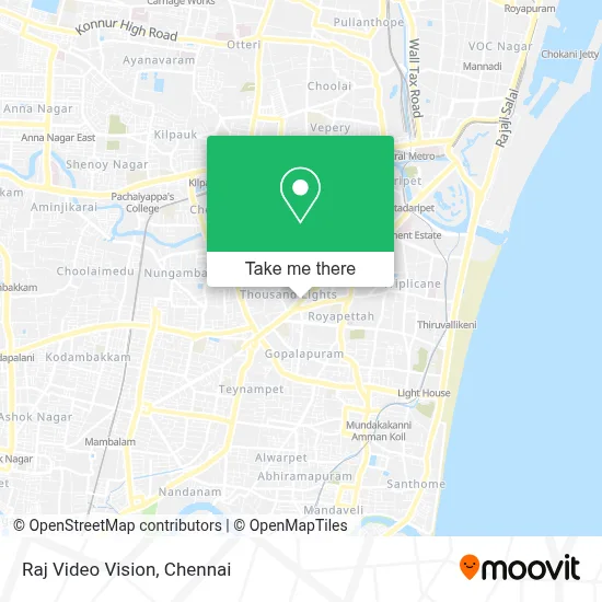 Raj Video Vision map