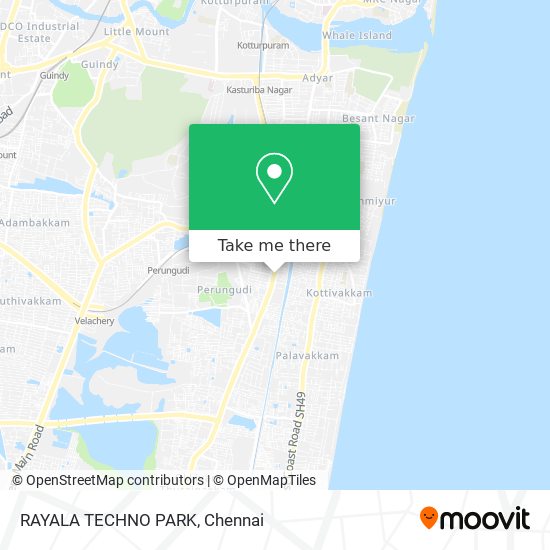 RAYALA TECHNO PARK map