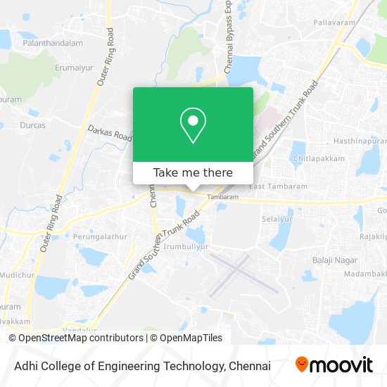 Adhi College of Engineering Technology map