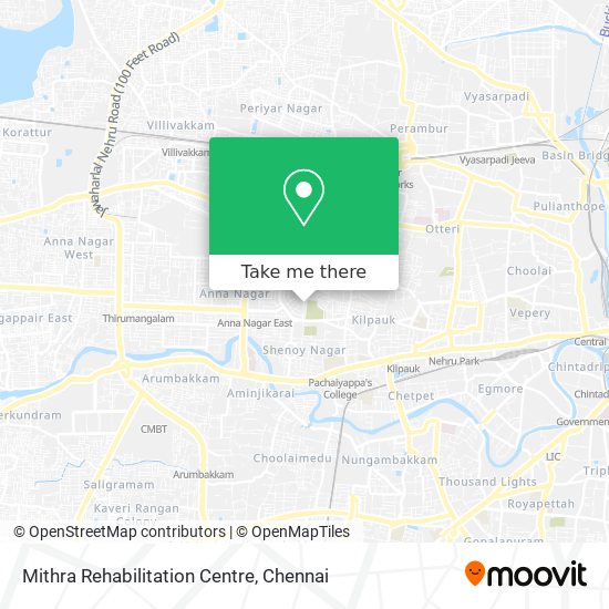 Mithra Rehabilitation Centre map
