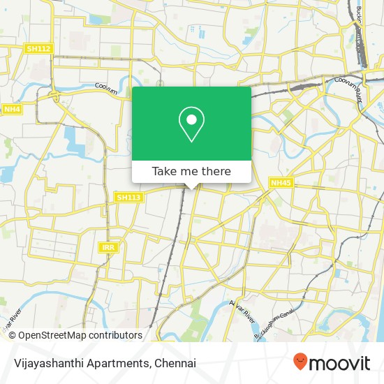 Vijayashanthi Apartments map