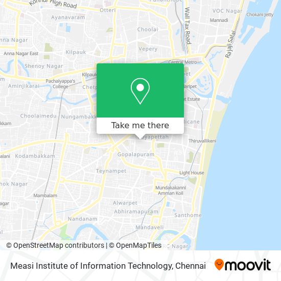 Measi Institute of Information Technology map