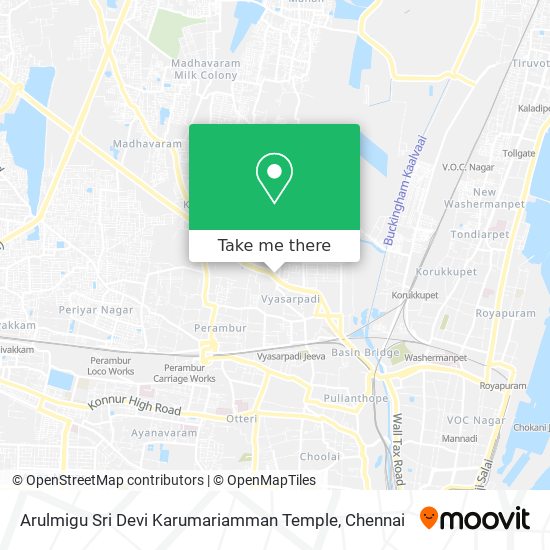Arulmigu Sri Devi Karumariamman Temple map