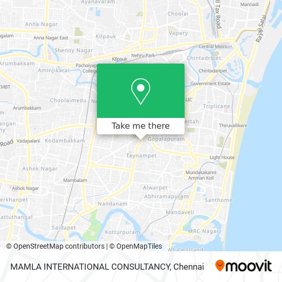 MAMLA INTERNATIONAL CONSULTANCY map