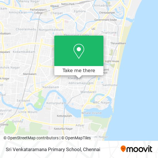 Sri Venkataramana Primary School map