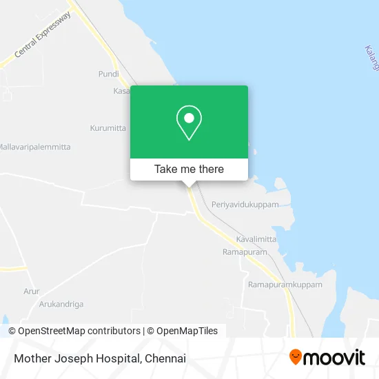 Mother Joseph Hospital map