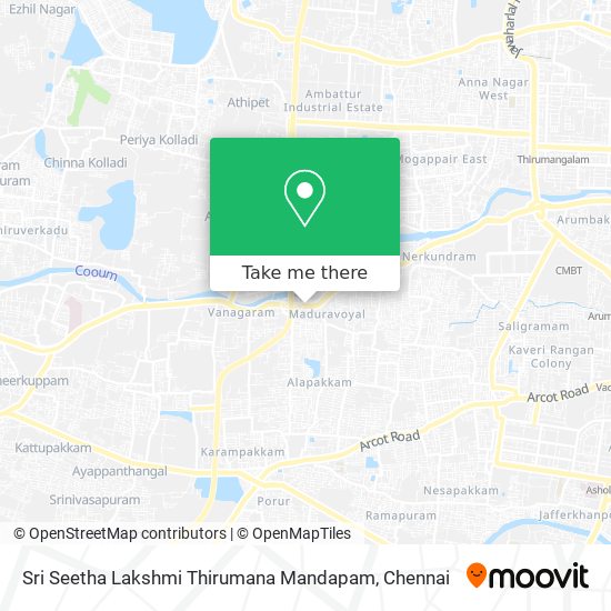 Sri Seetha Lakshmi Thirumana Mandapam map