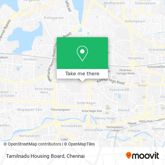 Tamilnadu Housing Board map