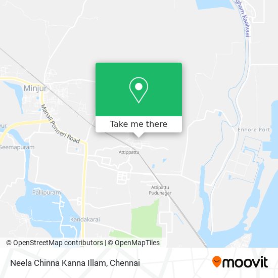 Neela Chinna Kanna Illam map