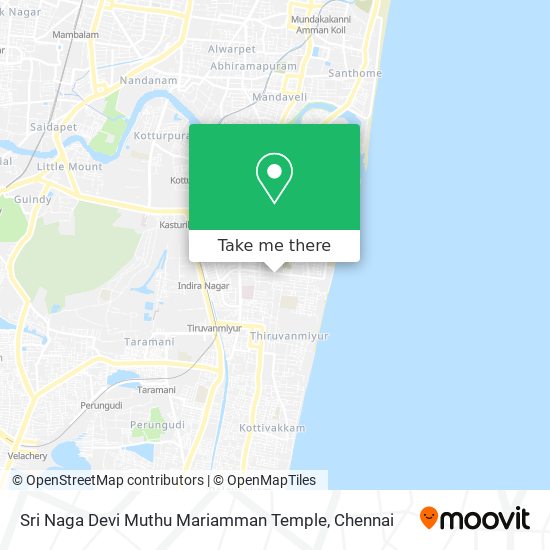 Sri Naga Devi Muthu Mariamman Temple map