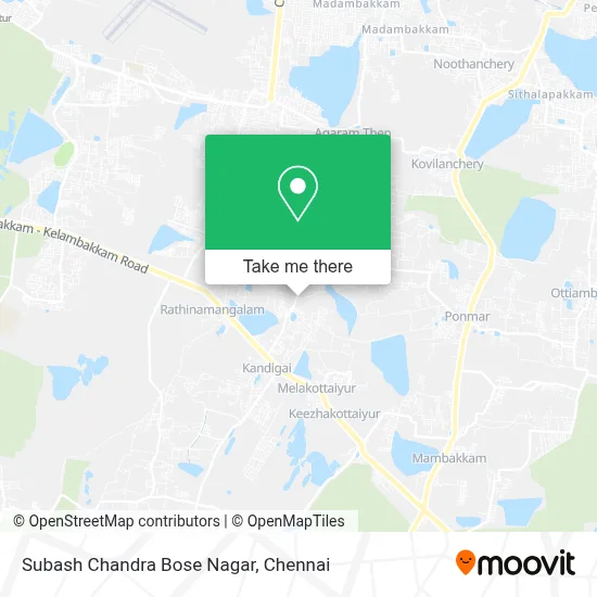 Subash Chandra Bose Nagar map