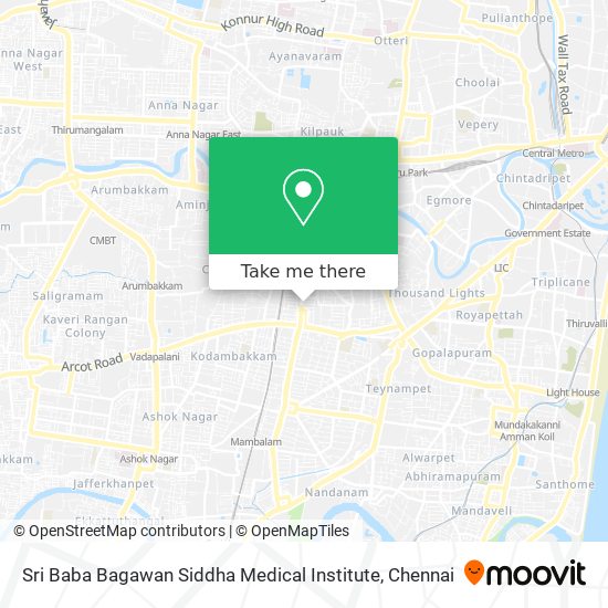 Sri Baba Bagawan Siddha Medical Institute map