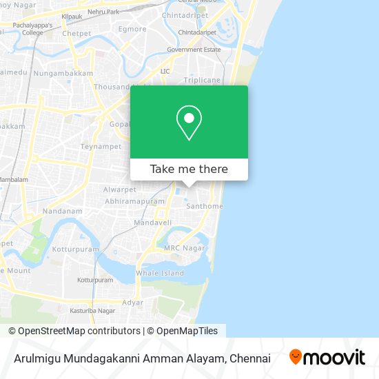 Arulmigu Mundagakanni Amman Alayam map