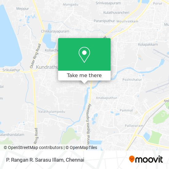 P. Rangan R. Sarasu Illam map