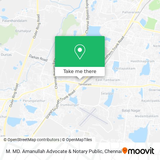 M. MD. Amanullah Advocate & Notary Public map