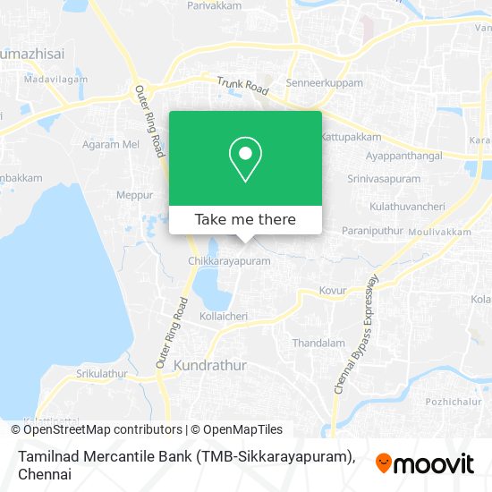 Tamilnad Mercantile Bank (TMB-Sikkarayapuram) map