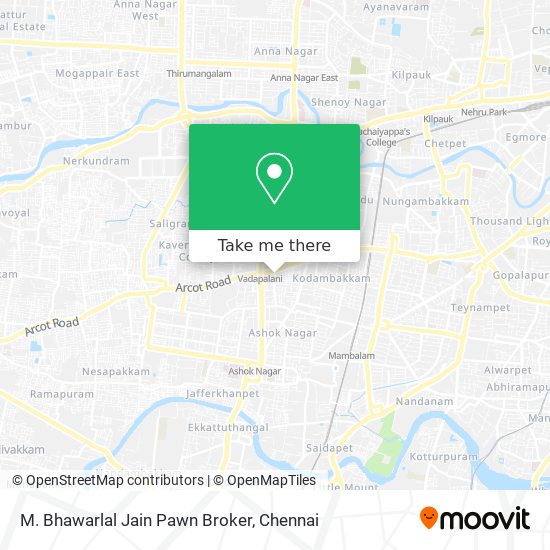 M. Bhawarlal Jain Pawn Broker map