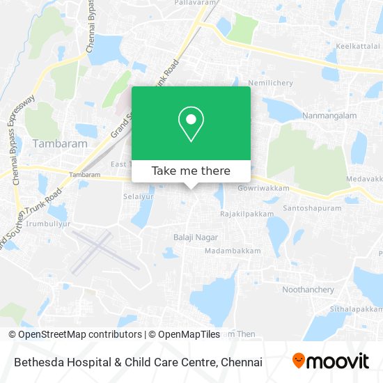 Bethesda Hospital & Child Care Centre map