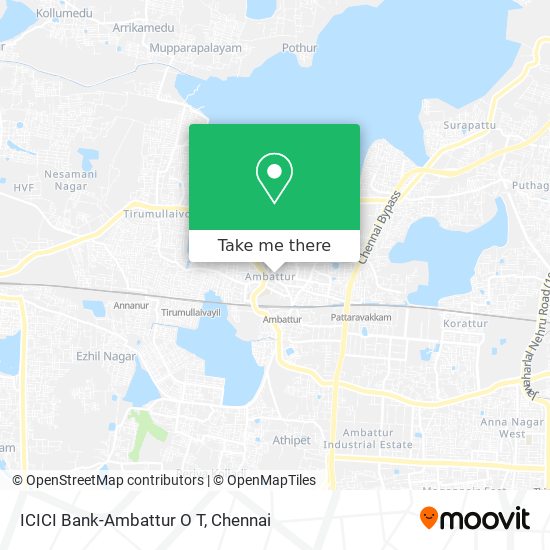 ICICI Bank-Ambattur O T map