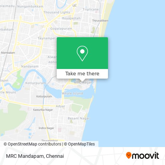 MRC Mandapam map
