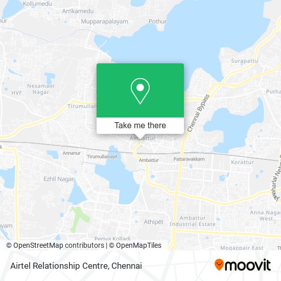 Airtel Relationship Centre map