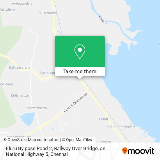 Nh 5 Road Map How To Get To Eluru By Pass Road 2, Railway Over Bridge, On National  Highway 5 In Chennai By Train Or Bus?