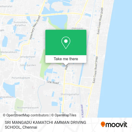 SRI MANGADU KAMATCHI AMMAN DRIVING SCHOOL map