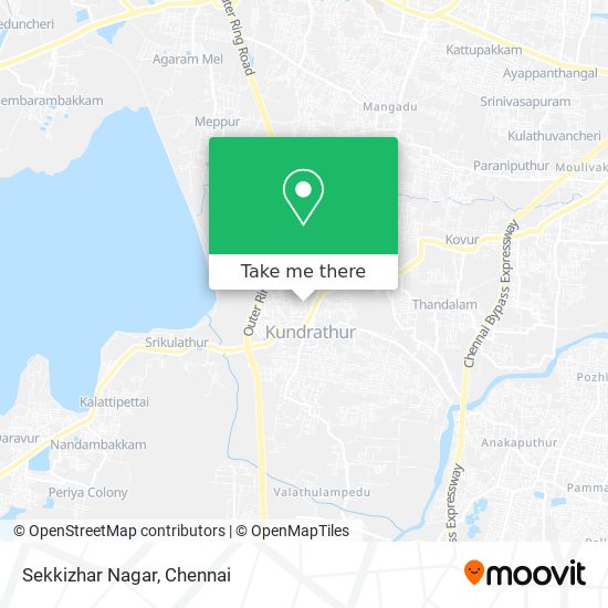 Sekkizhar Nagar map